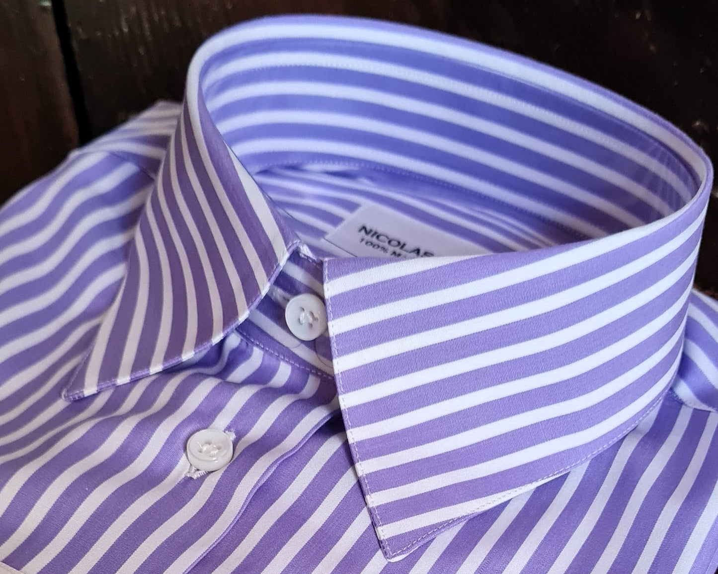Fine poplin shirtdress - Nicolas Rota