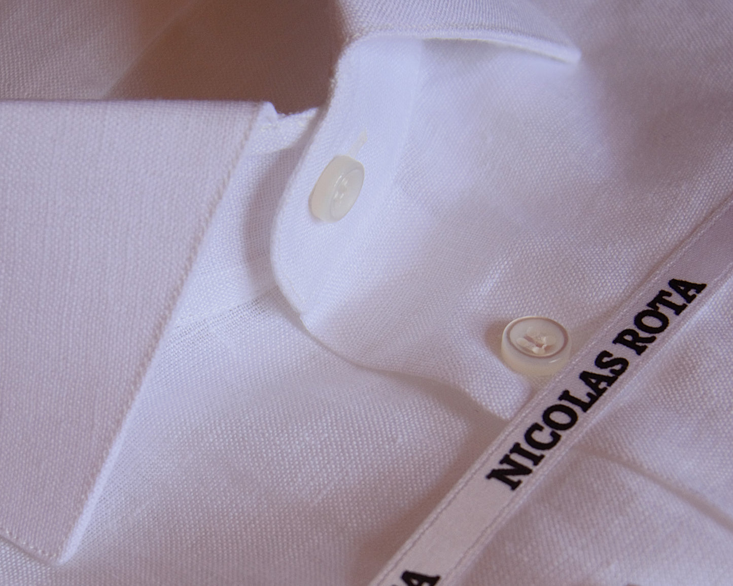 White linen shirt - Nicolas Rota