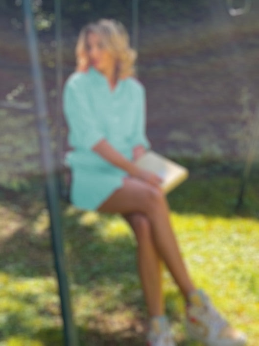 COMING SOON - Fine twill shirtdress - Nicolas Rota