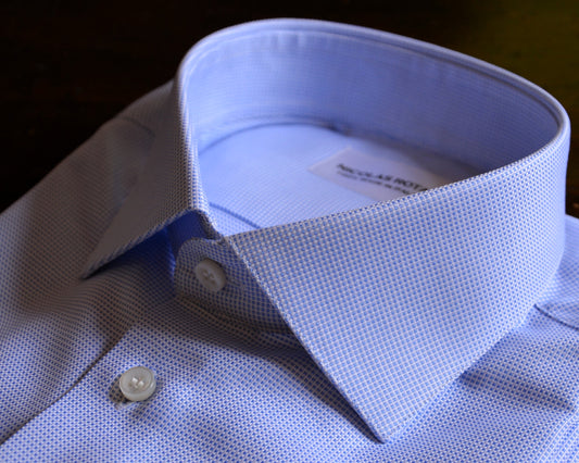 Camicia azzurra in oxford
