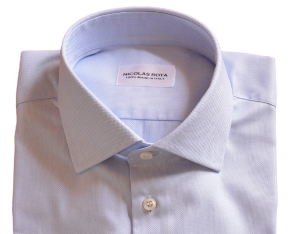 BELLUNO Camicia artigianale da uomo in cotone oxford