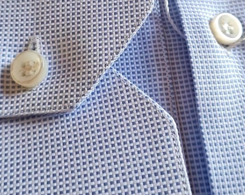 RICCIONE Camicia artigianale da uomo in cotone oxford