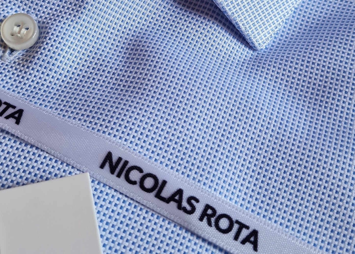 Camicia azzurra in oxford